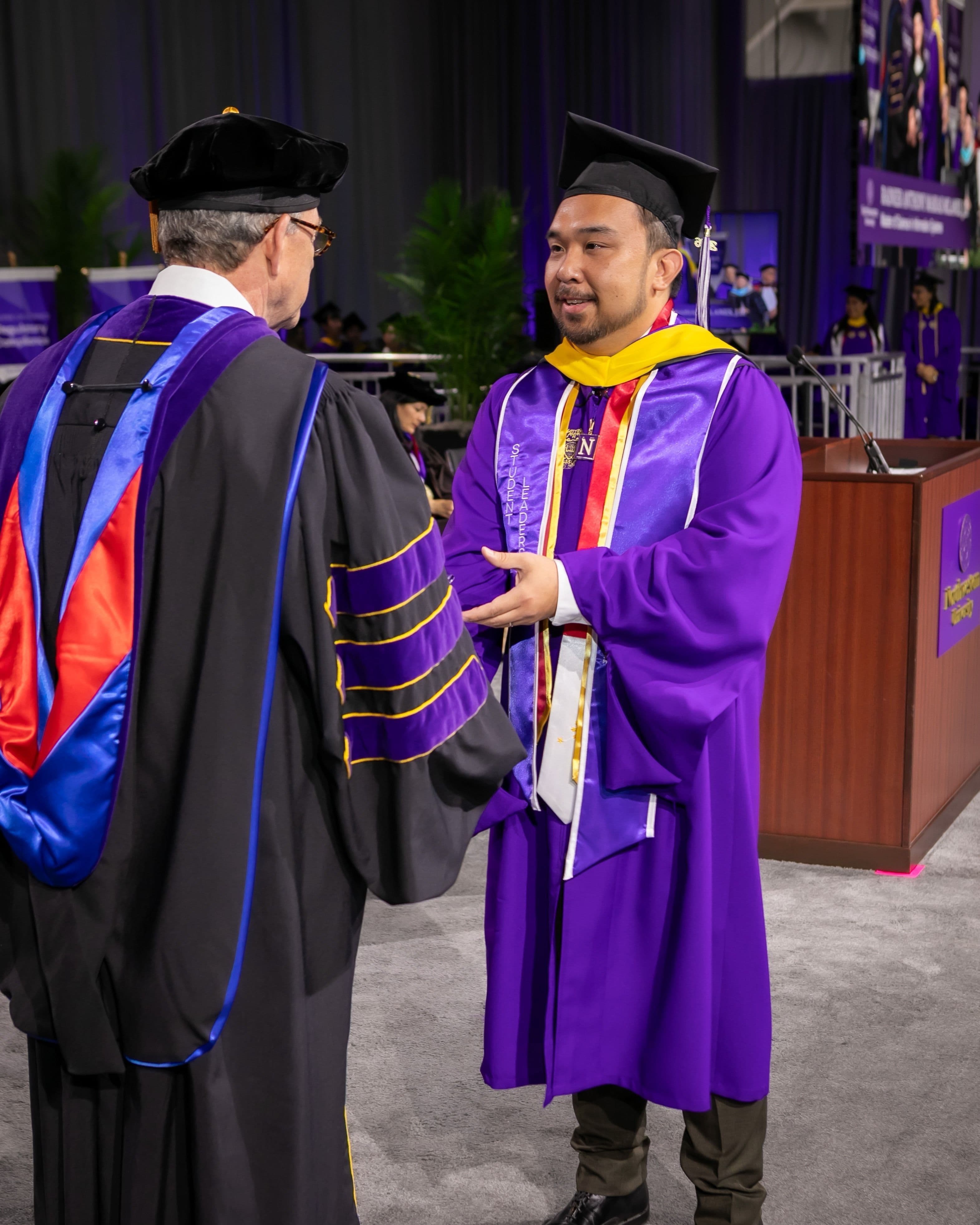Diploma acceptance